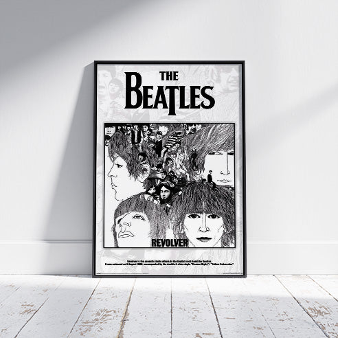 The Beatles (Revolver Album Cover) 61 x 91.5cm