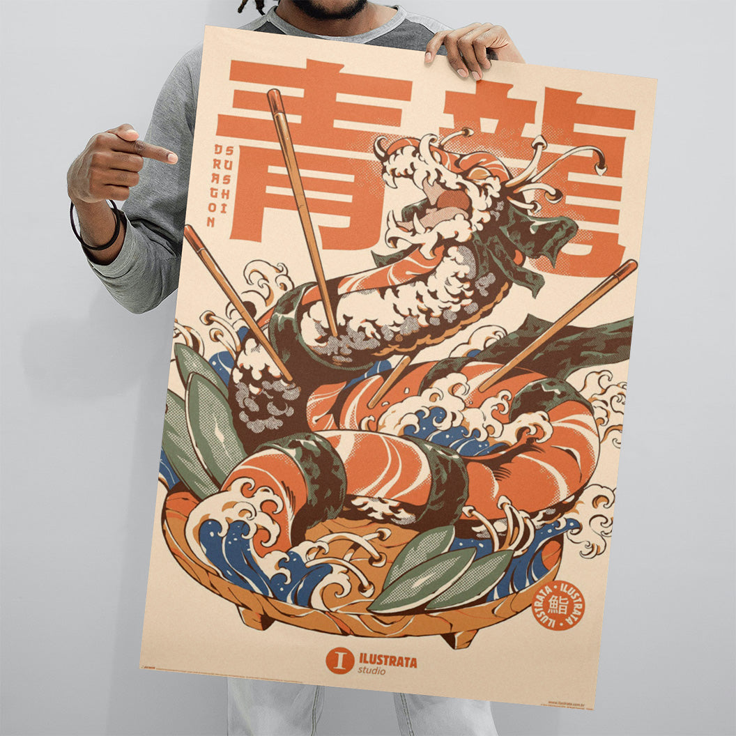 Ilustrata (Dragon Sushi) MAXI POSTER 61x91.cm