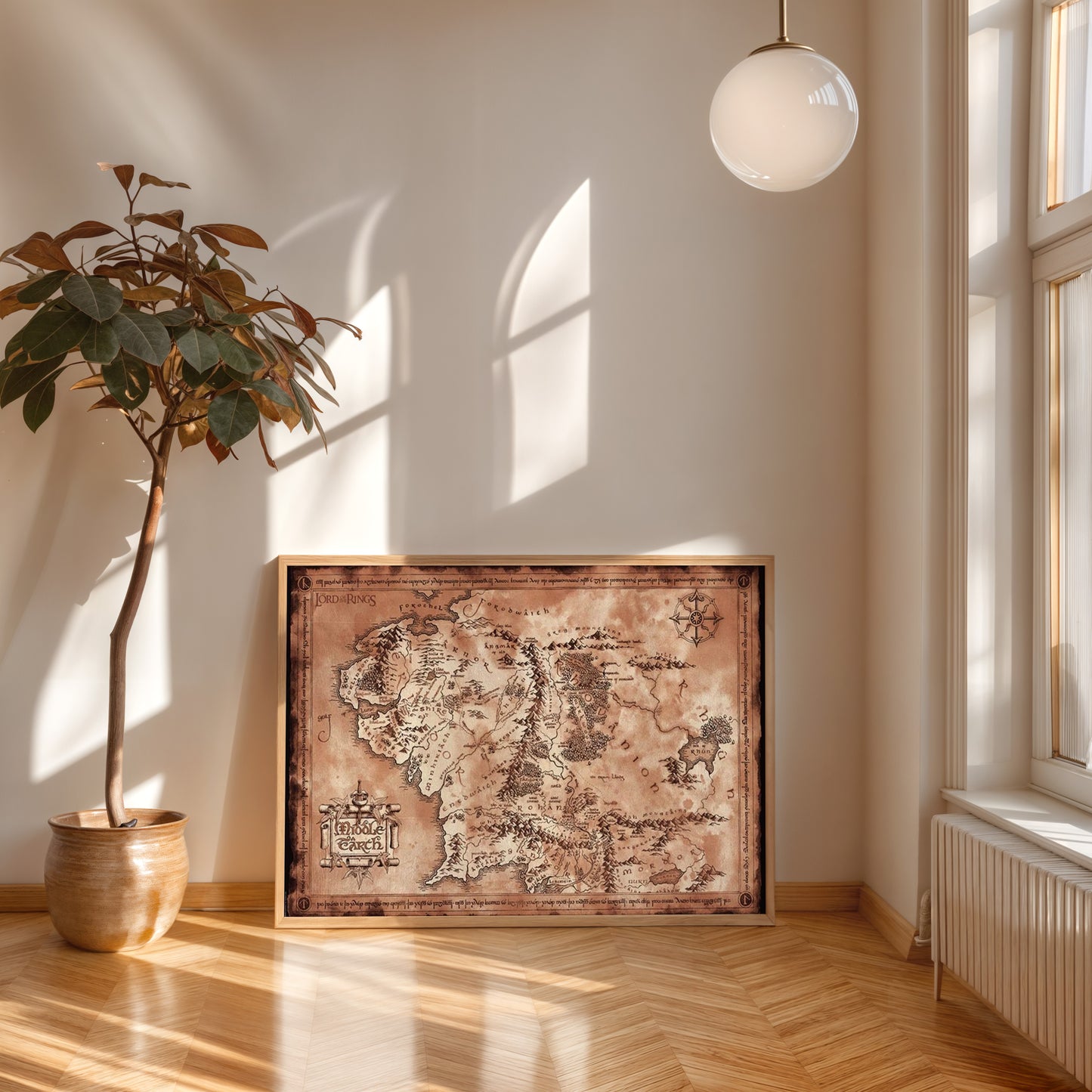 The Lord of The Rings Middle Earth Map 61 x 91.5cm Maxi Poster
