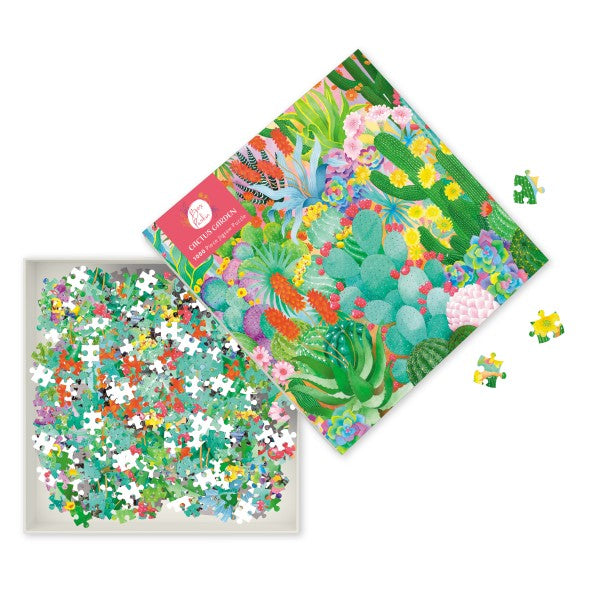 Adult Jigsaw Puzzle: Bex Parkin: Cactus Garden 1000 Piece Jigsaw