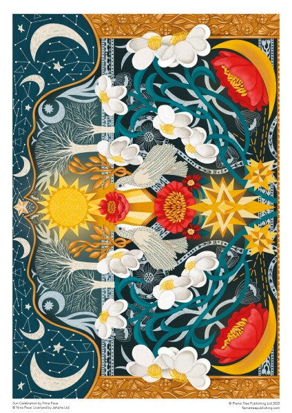 Adult Sustainable Jigsaw Puzzle Nina Pace: Sun Celebration