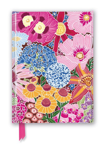 Kate Heiss: Abundant Floral Foiled Lined A5 Notepad