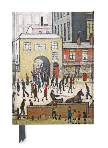 L.S. Lowry: Coming from the Mill (Foiled Journal) Lined A5 Notepad