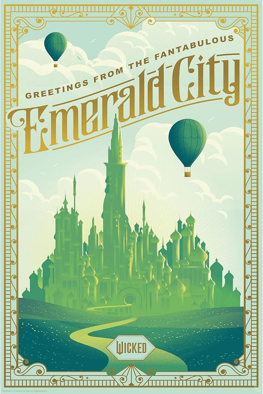 WICKED Emerald City - Poster Maxi 91.5x61