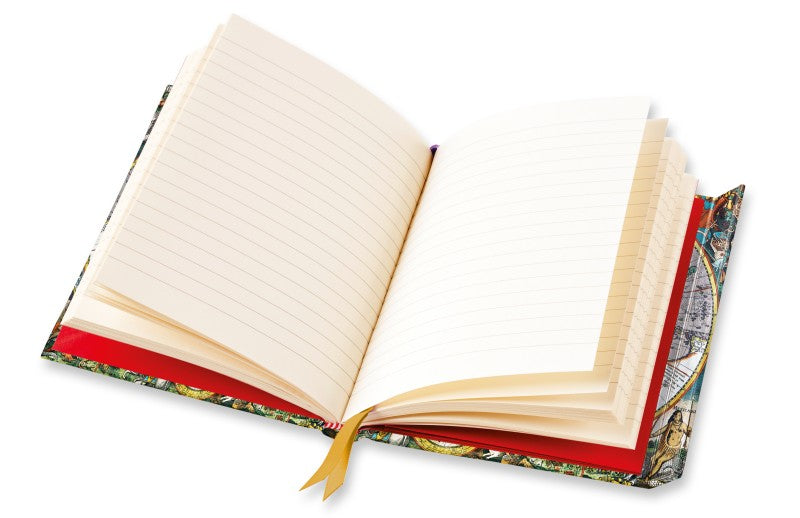 Pieter van den Keere: Antique Map of the World (Foiled Journal) A5 Notepad