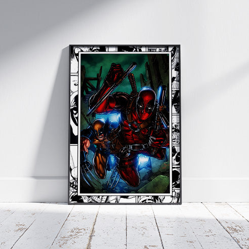 Marvel Comics (Wolverine & Deadpool) Maxi Poster 91.5x61cm