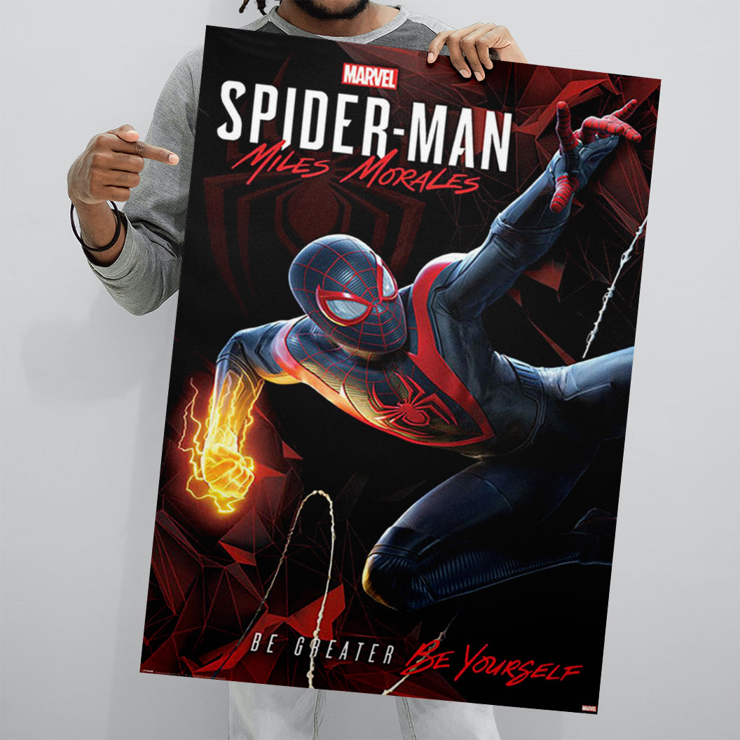 Spider-Man Miles Morales (Cybernetic Swing) Maxi Poste 61 x 91.5cm