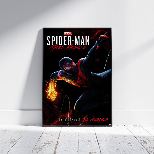 Spider-Man Miles Morales (Cybernetic Swing) Maxi Poste 61 x 91.5cm