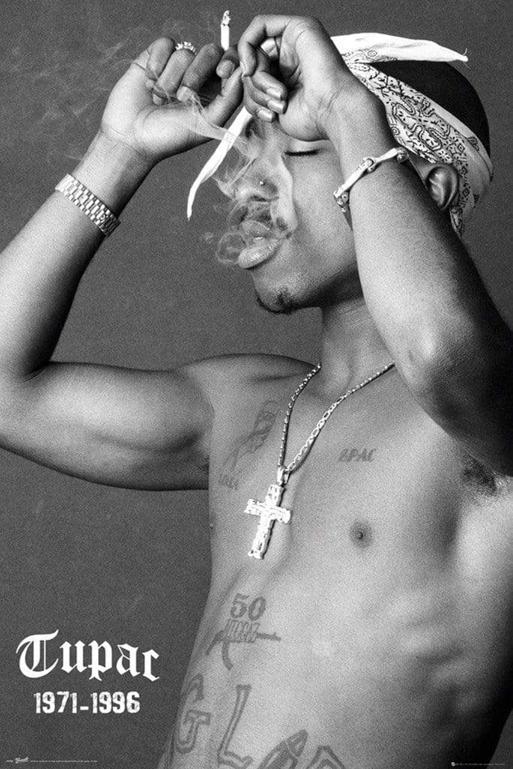 Tupac Shakur Smoking Poster (61x91.5cm)