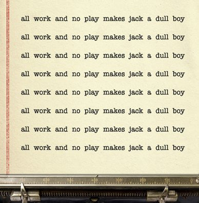 The Shining, Jack Movie Quote Greetings Card (14x14cm) - On the Wall Art Print Posters & Gifts
