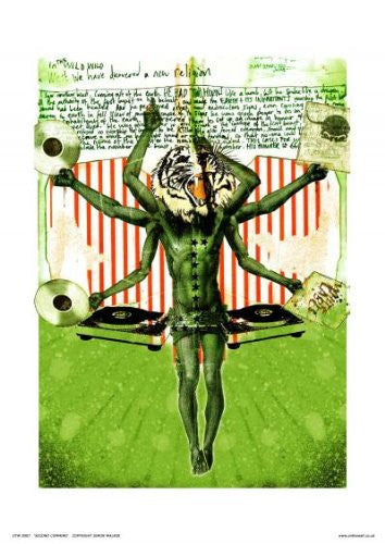 The Second Coming Poster Art Print 30x40cm