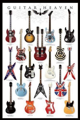 Guitar heaven Regular Poster (61x91.5cm)