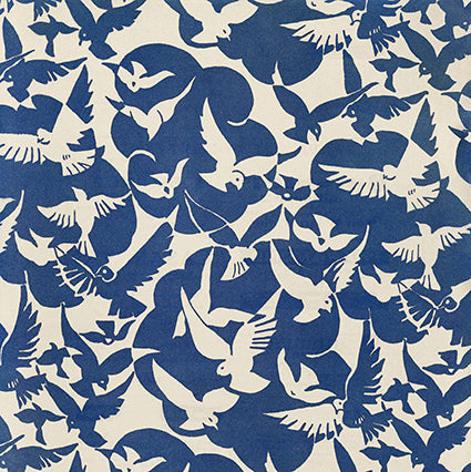 Birds Collage 14x14cm Greetings Card