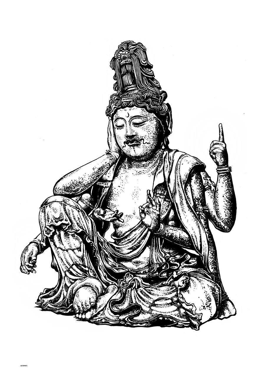 Buddha 50x70cm Art Print