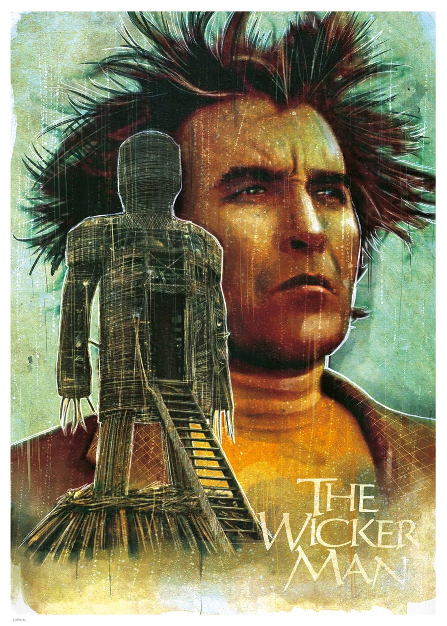 The Wicker Man Movie 50x70cm Art Print