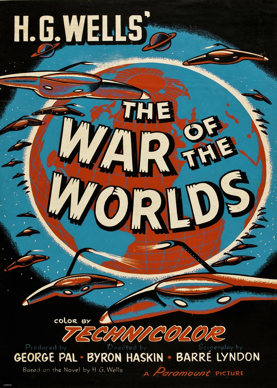 The War of The Worlds Movie 50x70cm Art Print