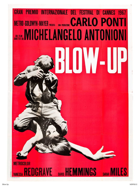 Blow up Art Print Poster 30x40cm