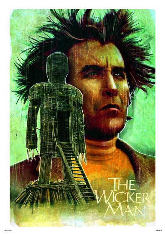 Wickerman Art Print Poster 30x40cm