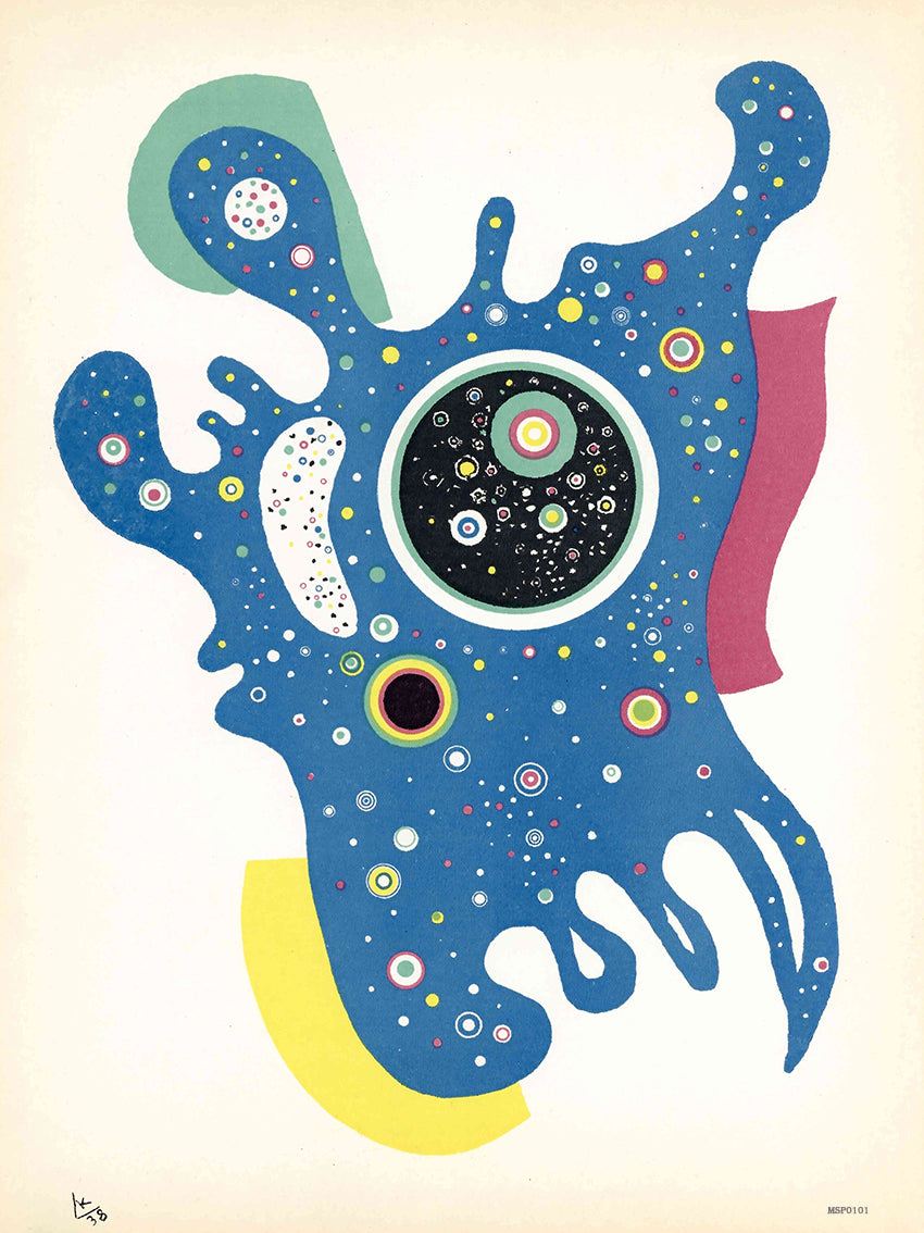 Wassil kandinsky Stars 30x40cm Art Print