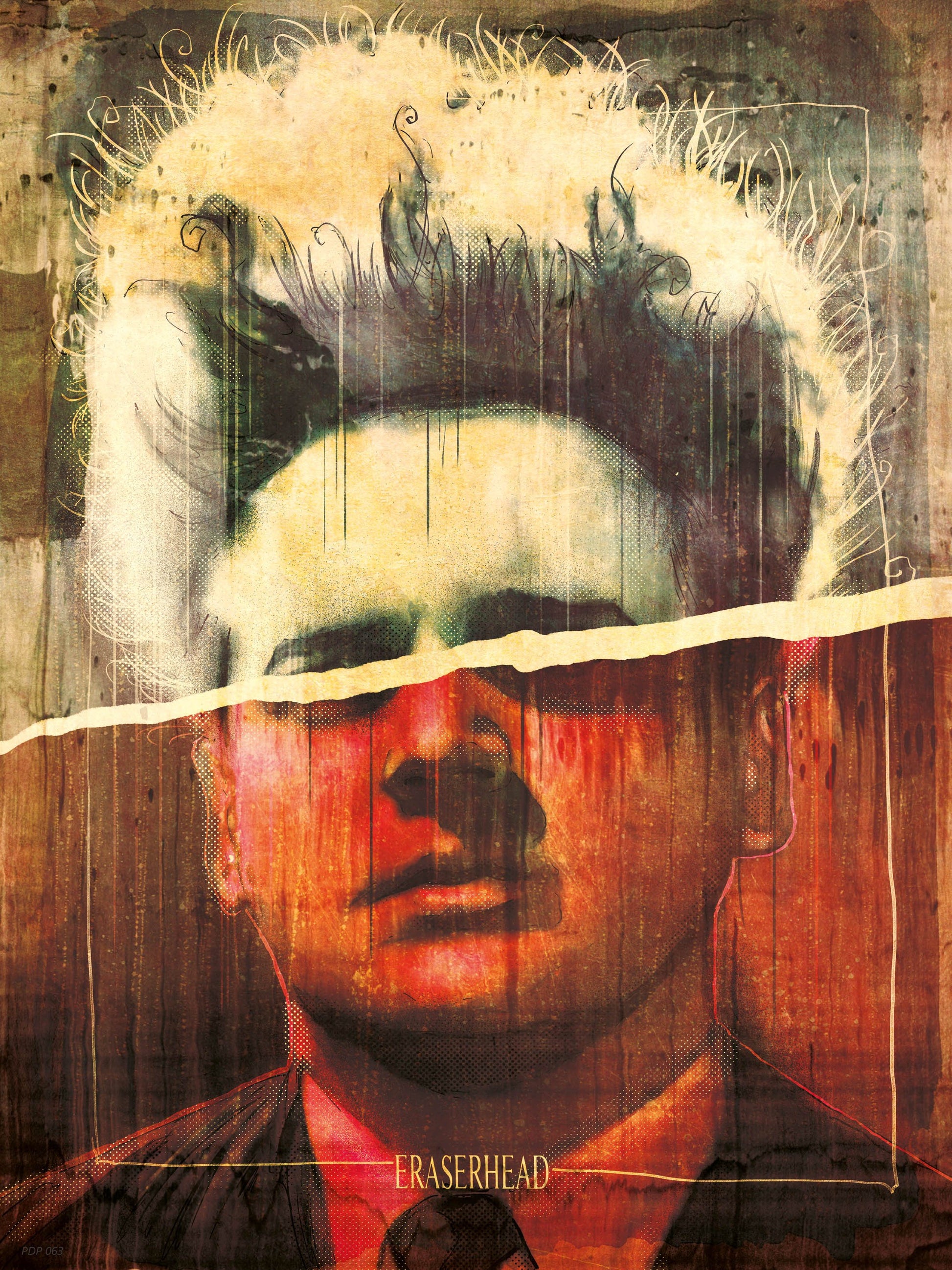 Erasurehead Poster Art Print 30x40cm