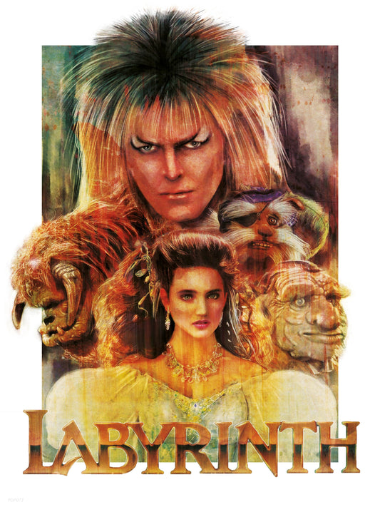 Labyrinth Poster Art Print 30x40cm