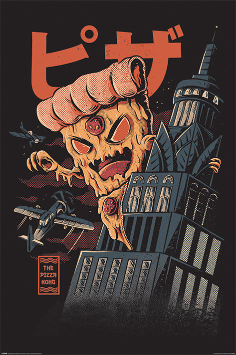 ILUSTRATA (THE PIZZA KONG) MAXI POSTER 61x91.cm