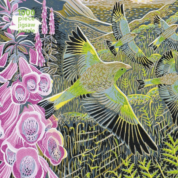 Annie Soudain: Foxgloves and Finches 1000 Piece Jigsaw