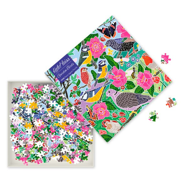 Kate Heiss: Garden Birds 1000 Piece Jigsaw