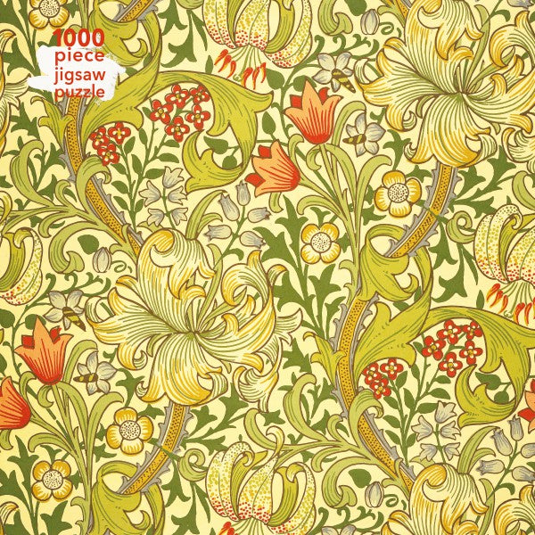 William Morris Gallery: Golden Lily 1000 Piece Jigsaw