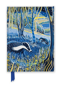 Annie Soudain: Foraging by Moonlight (Foiled Journal) Lined A5 Notepad