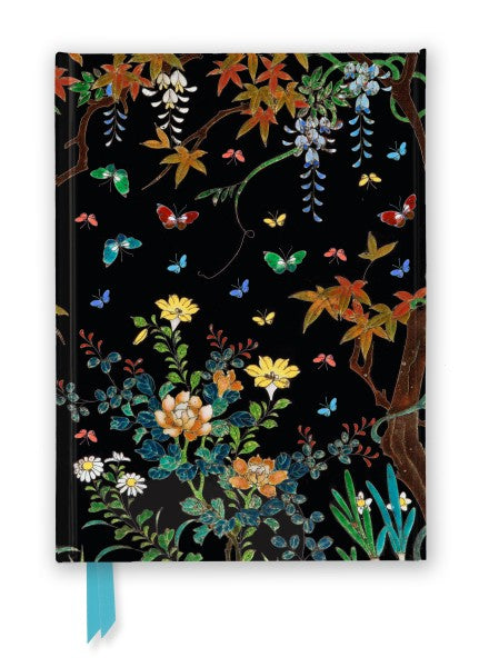 Ashmolean Museum: Cloisonné Casket with Flowers and Butterflies (Foiled Journal) Lined A5 Notepad