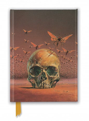 Bruce Pennington: The Green Brain Foiled Lined A5 Notepad