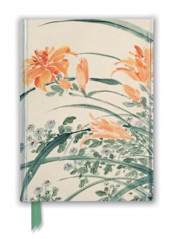 Chen Chun: Garden Flowers Foiled Lined A5 Notepad