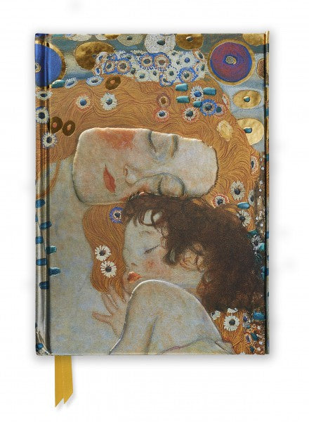 Gustav Klimt: Three Ages of Woman Foiled Lined A5 Notepad
