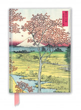 Load image into Gallery viewer, Hiroshige: Twilight Hill Foiled Lined A5 Notepad 
