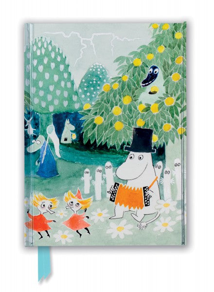 Moomin: Cover of Finn Family Moomin troll Foiled Lined A5 Notepad