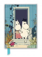 Load image into Gallery viewer, Moomins on the Riviera Foiled Lined A5 Notepad 
