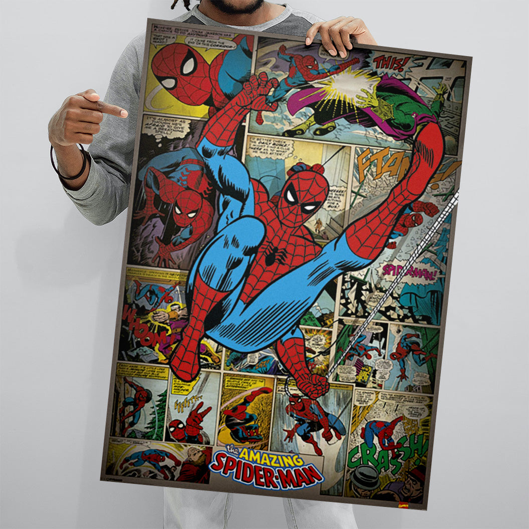 Example Comic Posters Comic Posters | Marvel, DC & Superhero – On the Wall
