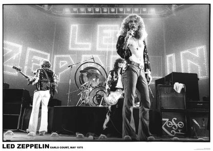 Led Zeppelin, Earls Court, May 1975 A1 (59x 84cm) Poster