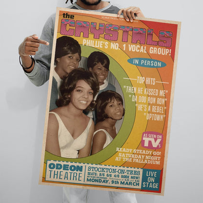 The Crystals A1 (59x 84cm) Poster
