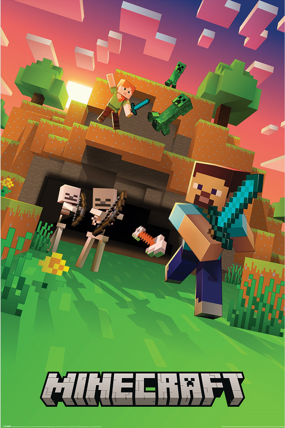 Minecraft Poster 61x91.5cm