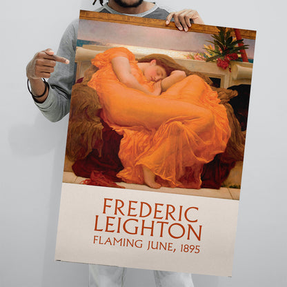 FREDERIC LEIGHTON (FLAMING JUNE) Poster (61x91.5cm)