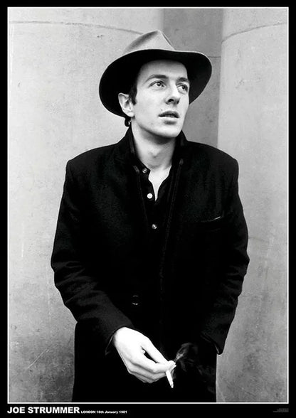Joe Strummer, Clash London 1981 A1 (59x 84cm) Poster