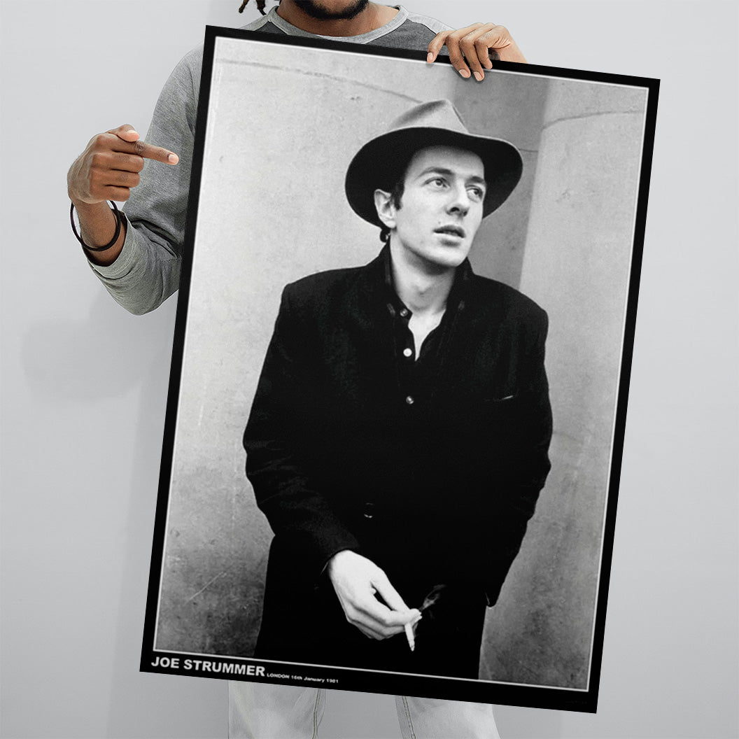 Joe Strummer, Clash London 1981 A1 (59x 84cm) Poster