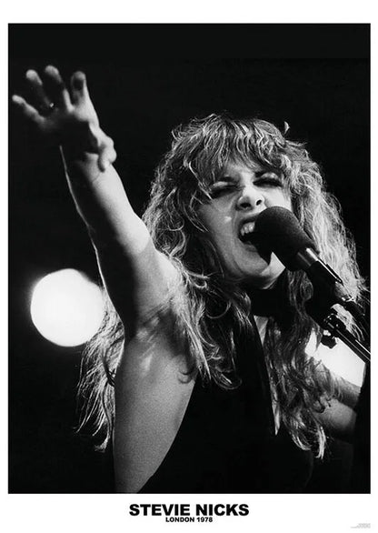 ART321 Stevie Nicks of Fleetwood Mac London 1978 A1 Poster