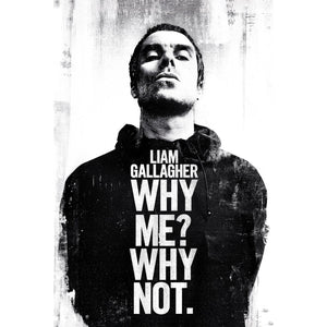 Oasis Liam Gallagher (Why Me Why Not) Maxi Poster 61x91.5cm