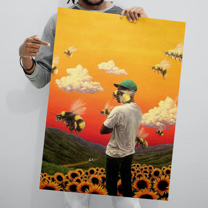 Tyler TC Flowerboy Album Cover Music Poster Size 61x91.5cm: Individually Rolled & Labeled