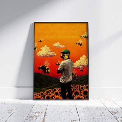 Tyler TC Flowerboy Album Cover Music Poster Size 61x91.5cm: Individually Rolled & Labeled