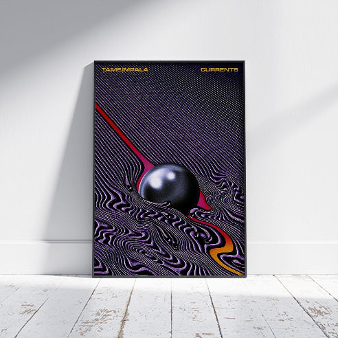 Tame Impala Currents Album Cover Music Poster Size 61x91.5cm: Individually Rolled & Labeled