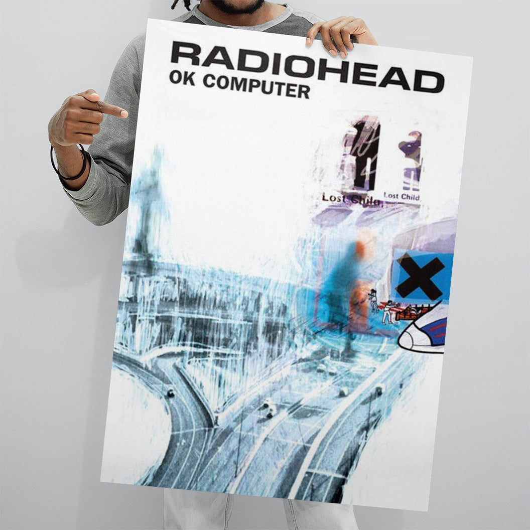 Radiohead OK Computer Poster 61x91.5cm: Indivifually Rolled & Labeled